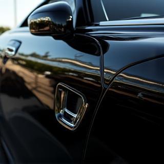 Carrosserie brillante après lustrage